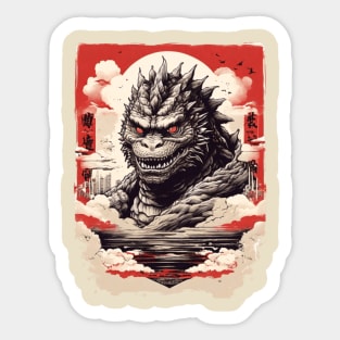 Godzilla  Minus one - Monster in Japan Sticker